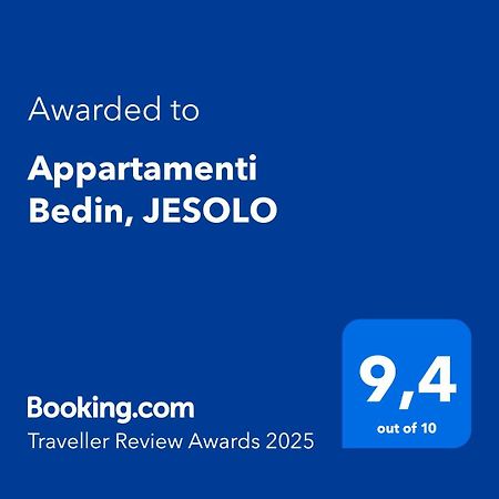 Appartamenti Bedin, Jesolo Экстерьер фото
